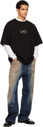 We11done Black Se11done T-shirt