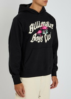 Billionaire Boys Club Flamingo Hooded Cotton Sweatshirt Black