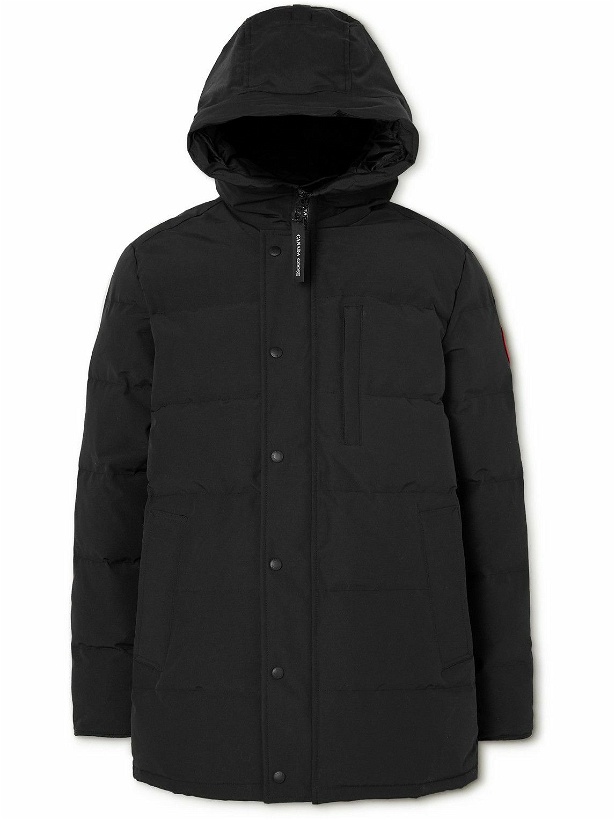 Photo: Canada Goose - Carson Quilted Shell Hooded Down Parka - Black