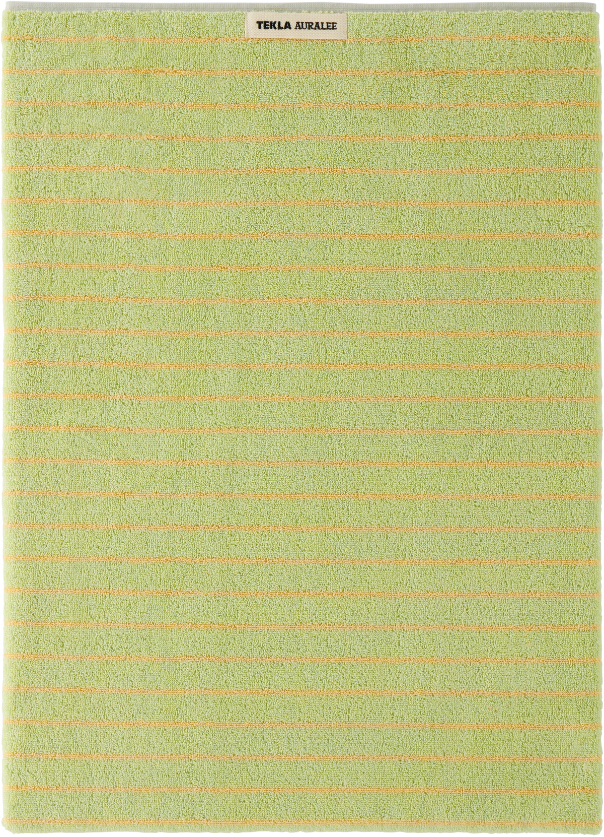 Tekla SSENSE Exclusive Green AURALEE Edition Bath Towel Tekla Fabrics