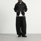 No Problemo Men's Mini Problemo Zip Hoodie in Black