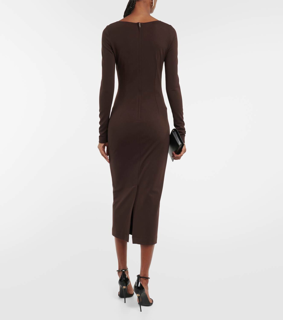 green midi length dress Forest Green Midi Dress - All Dresses