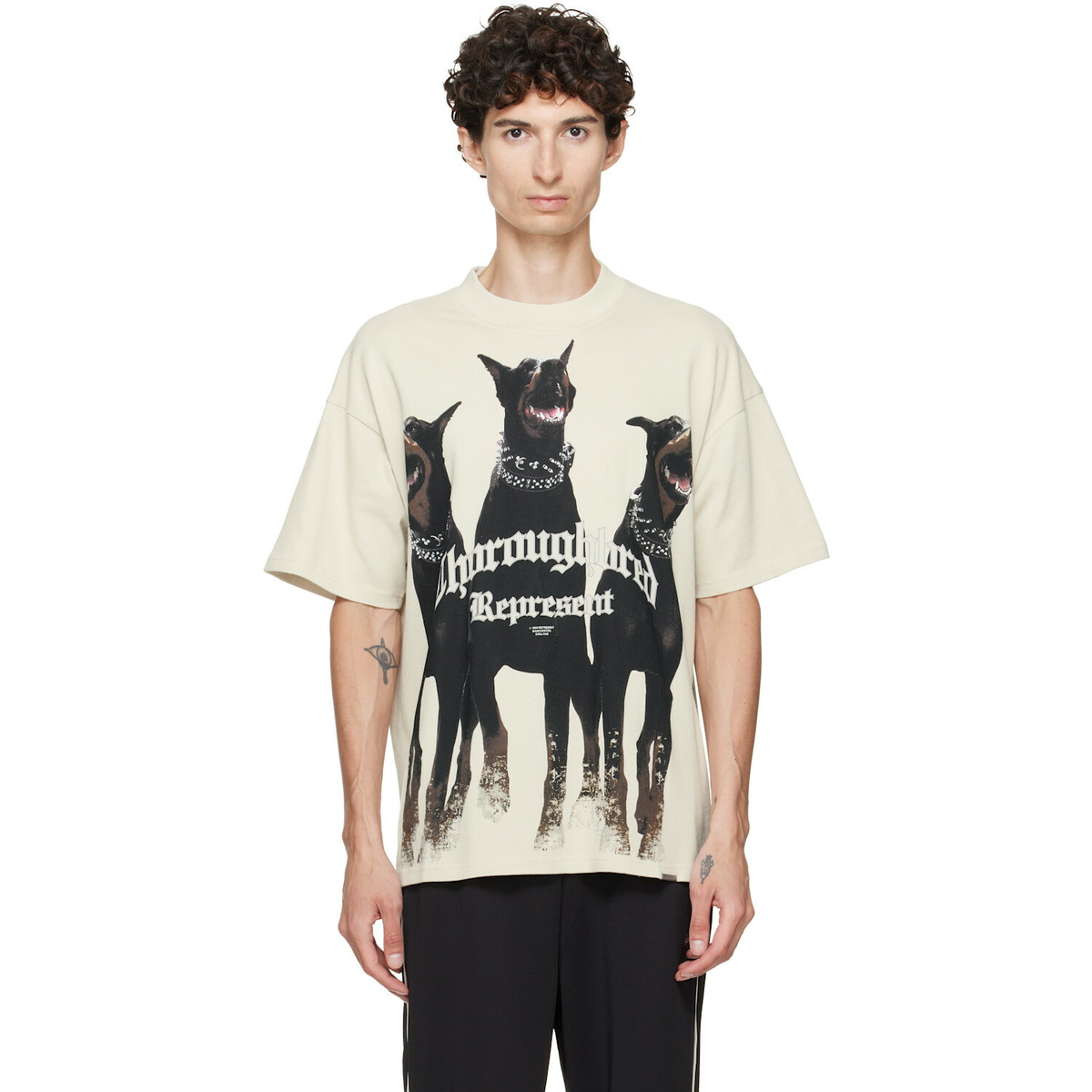 Represent White Thoroughbred T-Shirt