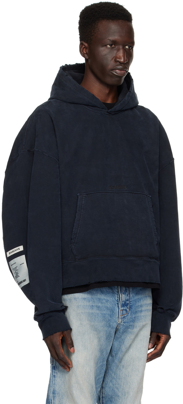 B1ARCHIVE Black Short Hoodie