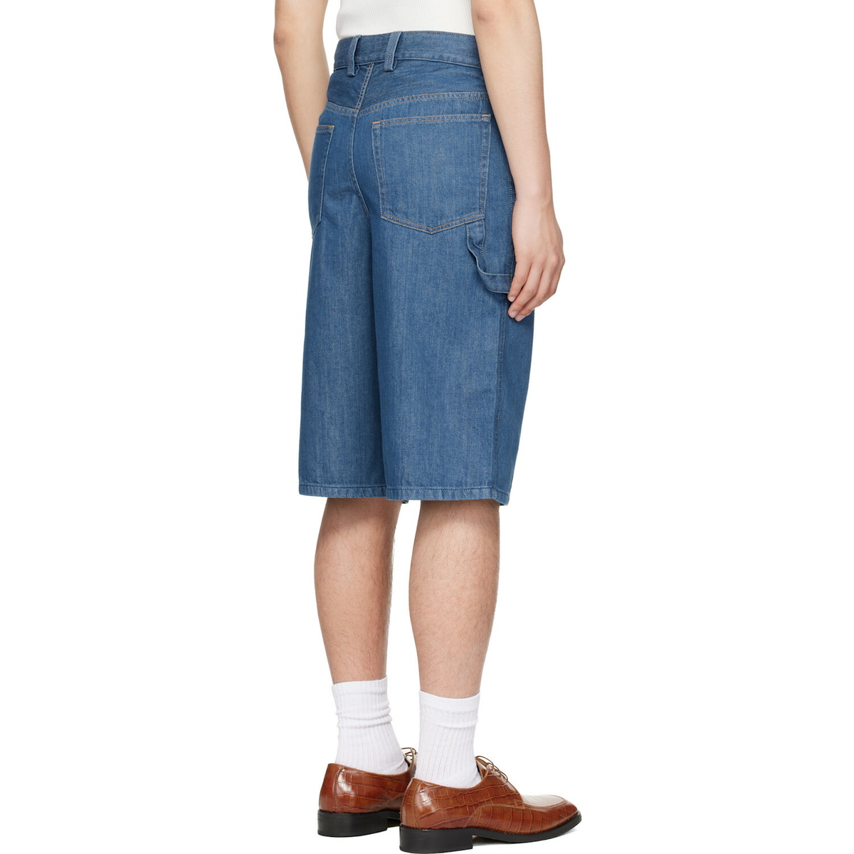 A.P.C. Indigo Westland Denim Shorts