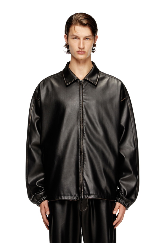 Photo: Diesel Jacket in treated technical fabric - Jackets - Unisex - To Be Defined