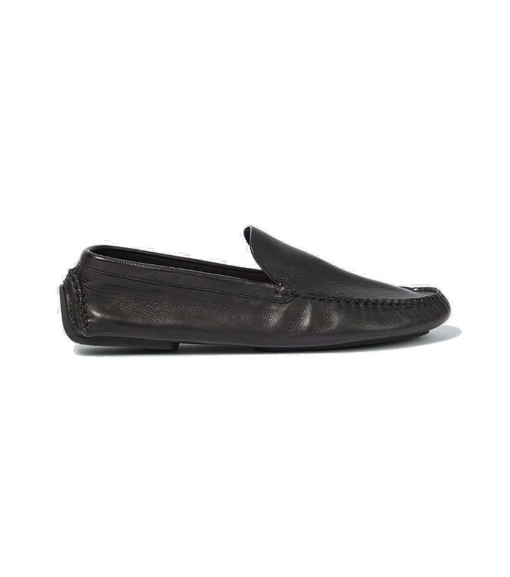 Photo: The Row Lucca leather loafers