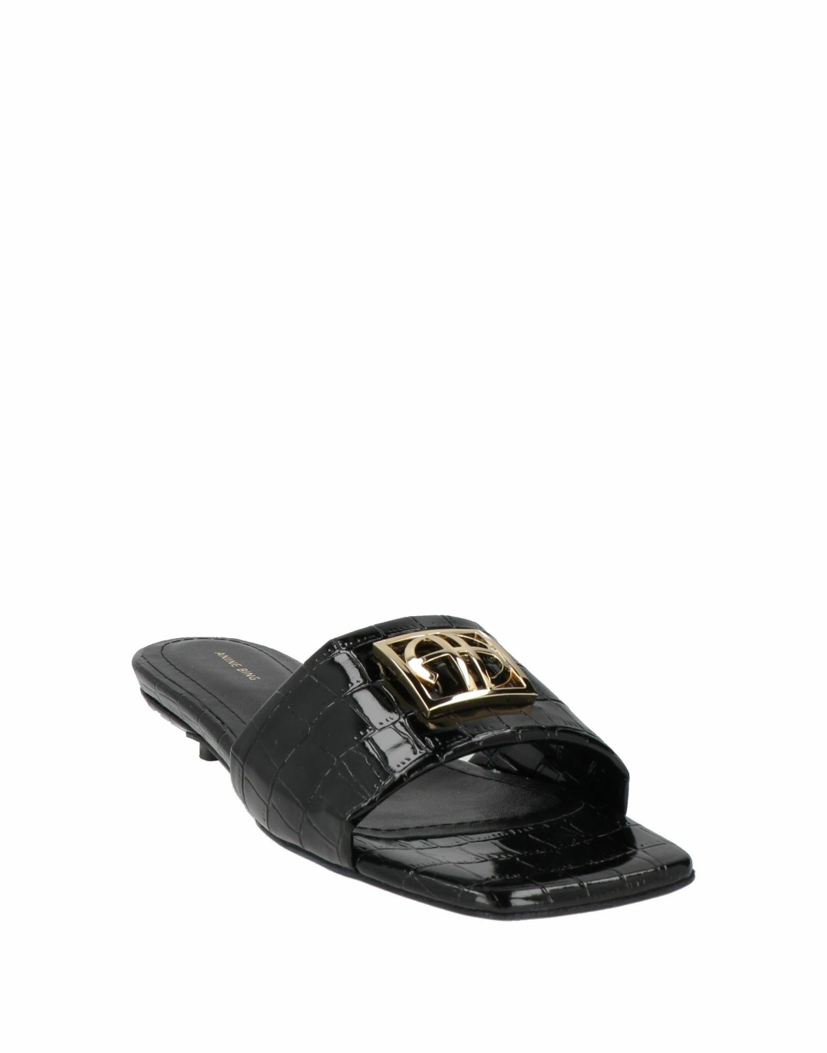 Anine Bing Womens Sandals in Black
