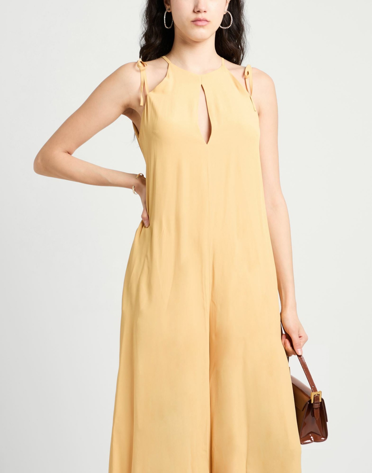 Erika Cavallini Womens Jumpsuit Marigold