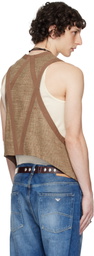 OUR LEGACY WORK SHOP Emporio Armani Tan Barda Vest