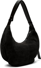 Nothing Written Black Ht Suede Shoulder Bag