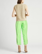 Jucca Womens Pants Lime in Green