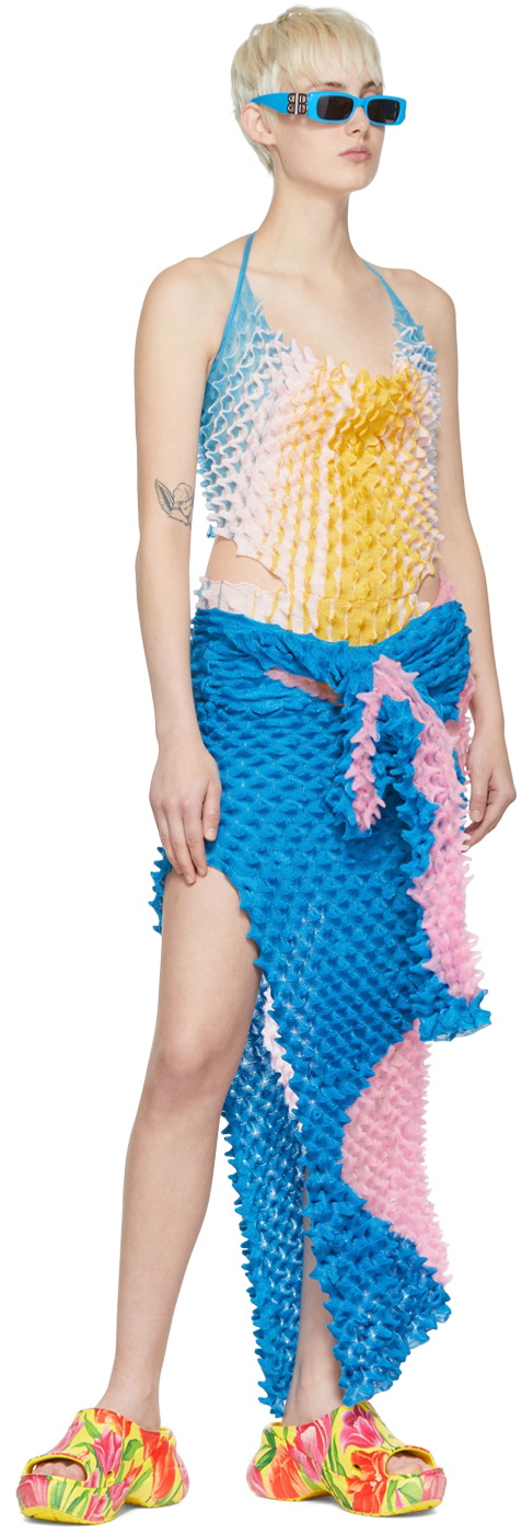 Chet Lo Multicolor Sunrise One-Piece Swimsuit