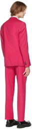 Paul Smith Pink Wool Soho Suit