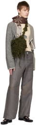 Solitude Studios SSENSE Exclusive Gray Stochastic Biker Trousers