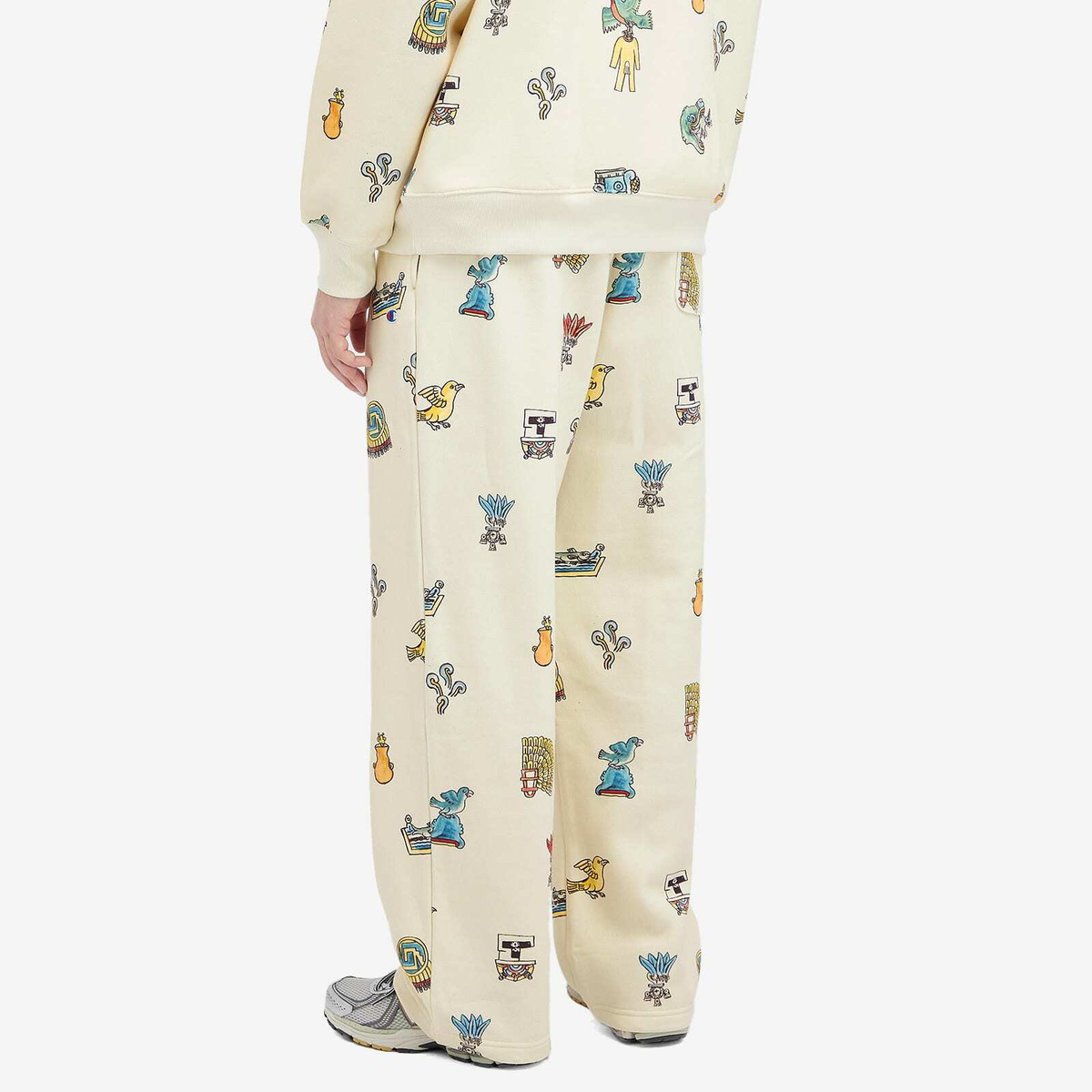 Champion Men's x Angelo Baque Washed Sweat Pants in Chalk White