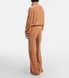 Chloé Cotton-blend velour sweatpants