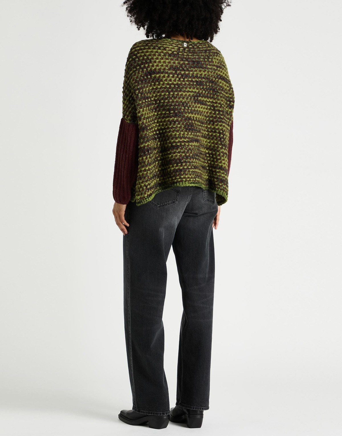 Manila Grace Womens Sweater Light in Green