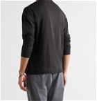 Massimo Alba - Cotton and Cashmere-Blend Jersey Henley T-Shirt - Gray
