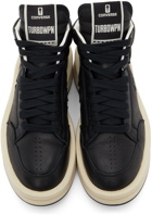 Rick Owens Drkshdw Black & Off-White Converse Edition Turbowpn High-Top Sneakers