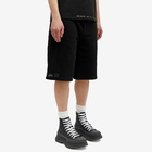 Alexander McQueen Men's Cargo Short in Black