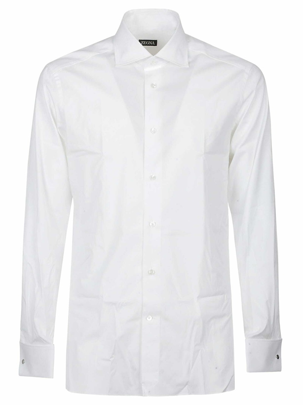 Photo: Zegna Lux Tailoring Long Sleeve Stretch Cotton Shirt
