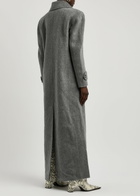 Giuseppe DI Morabito Double-breasted Wool Coat Grey