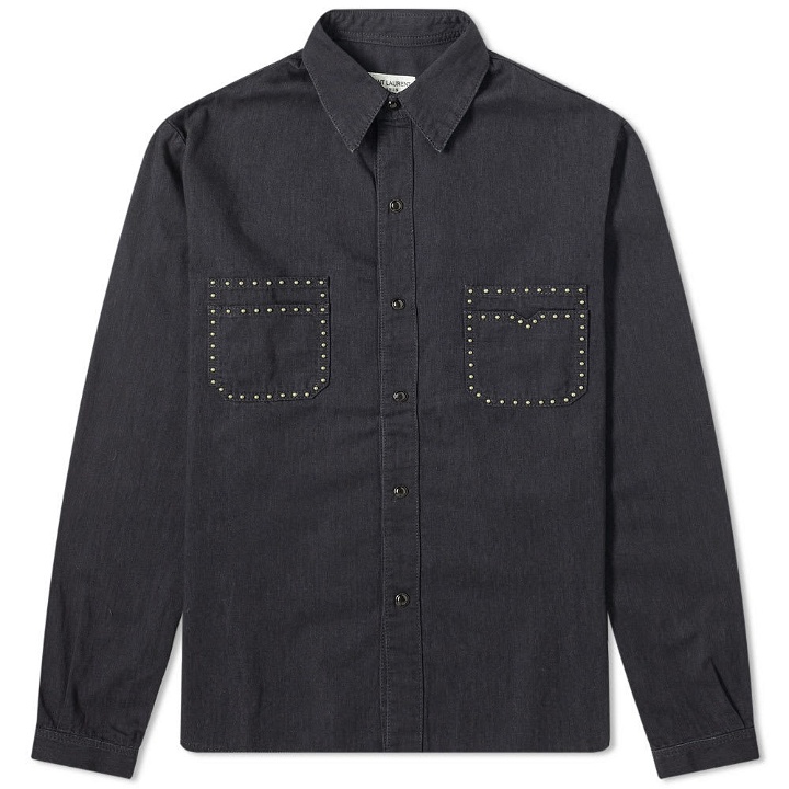 Photo: Saint Laurent Studded Pocket Detail Shirt