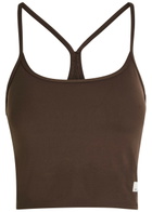 Vuori All The Feels Stretch-jersey Tank Brown