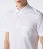 Zegna Cotton piqué polo shirt