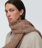 Dries Van Noten Moyson alpaca and wool-blend scarf