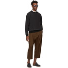 Haider Ackermann Brown Wool Classic Calder Trousers