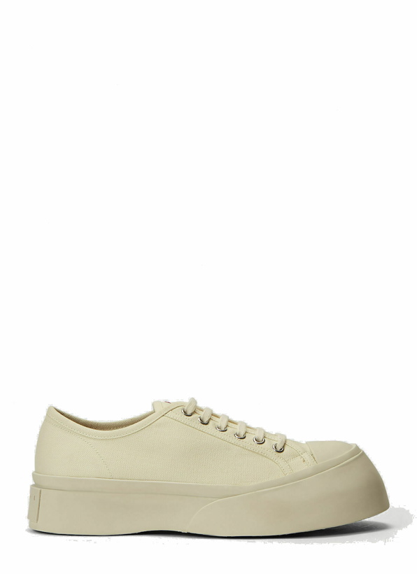 Photo: Canvas Sneakers in White