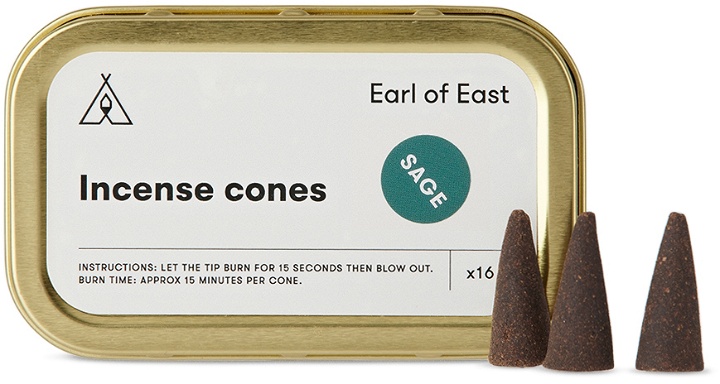 Photo: Earl of East Sage Incense Cones Set, 16