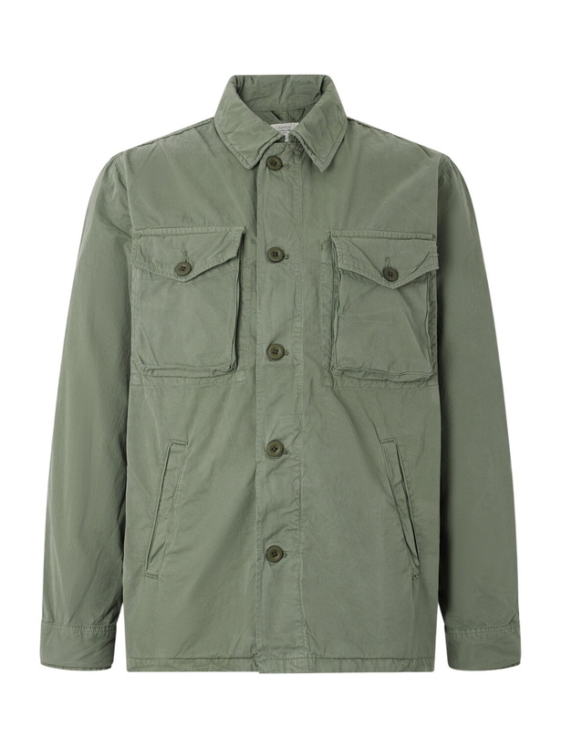 Photo: Hartford - Jonah Cotton-Twill Blouson Jacket - Green