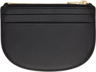 A.P.C. Black Demi-Lune New Coin Card Holder