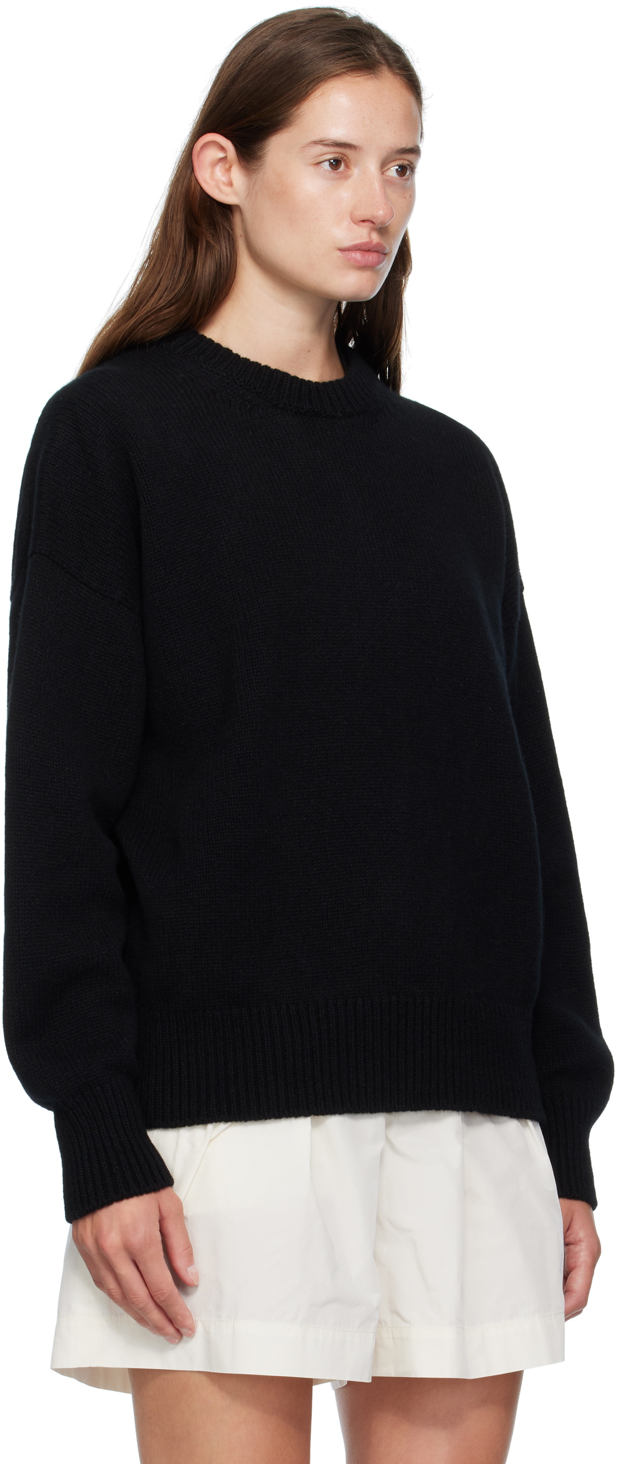 &Daughter Black Balla Crewneck Sweater