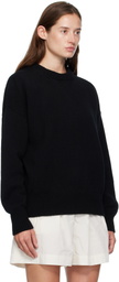 &Daughter Black Balla Crewneck Sweater