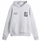 Club 1984 Men's Sl Atheltics Hoodie in Grey Marl