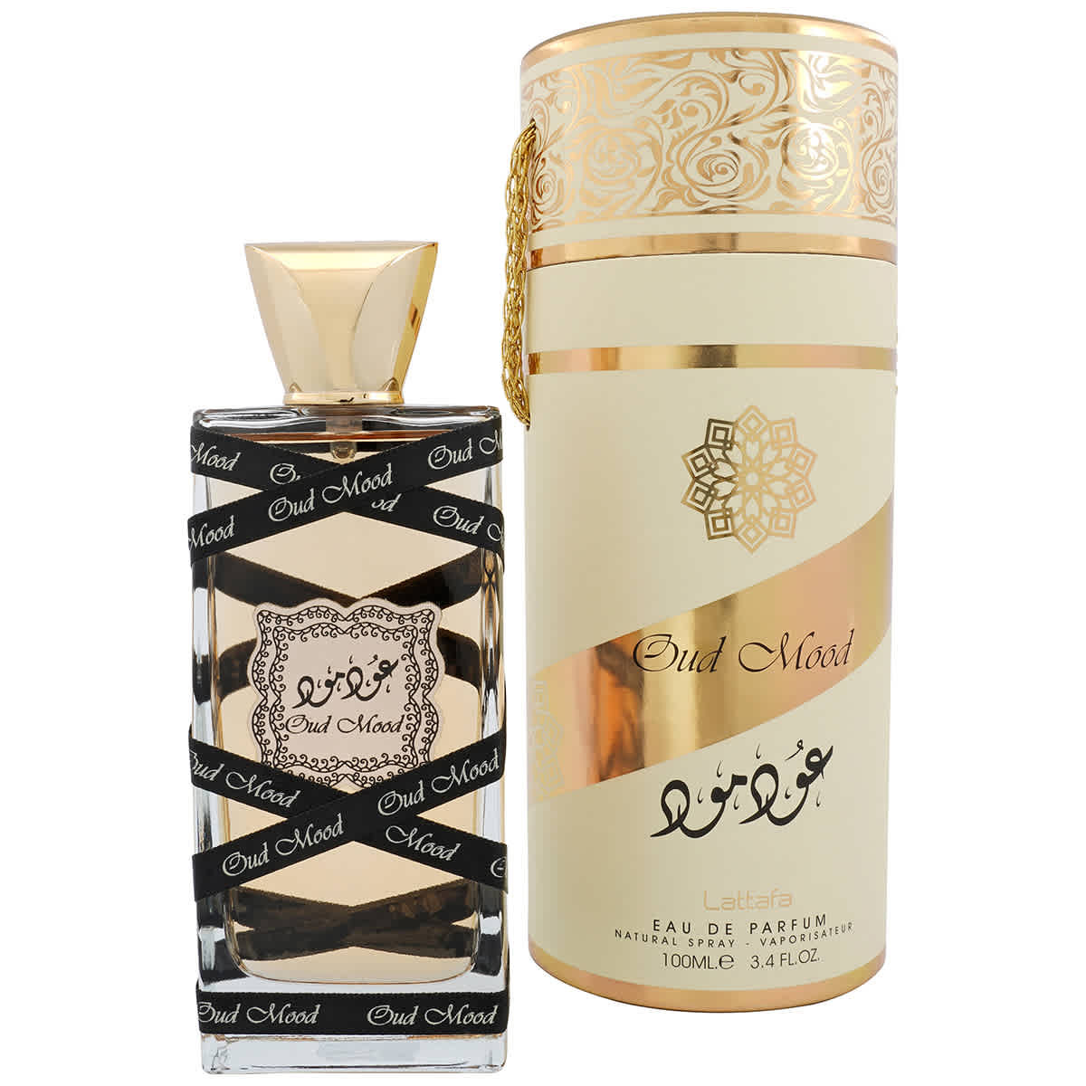 Lattafa Unisex Oud Mood EDP Spray 3.4 oz Fragrances 6291106065114