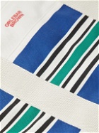 Orlebar Brown - Mason Striped Cotton-Canvas Tote Bag