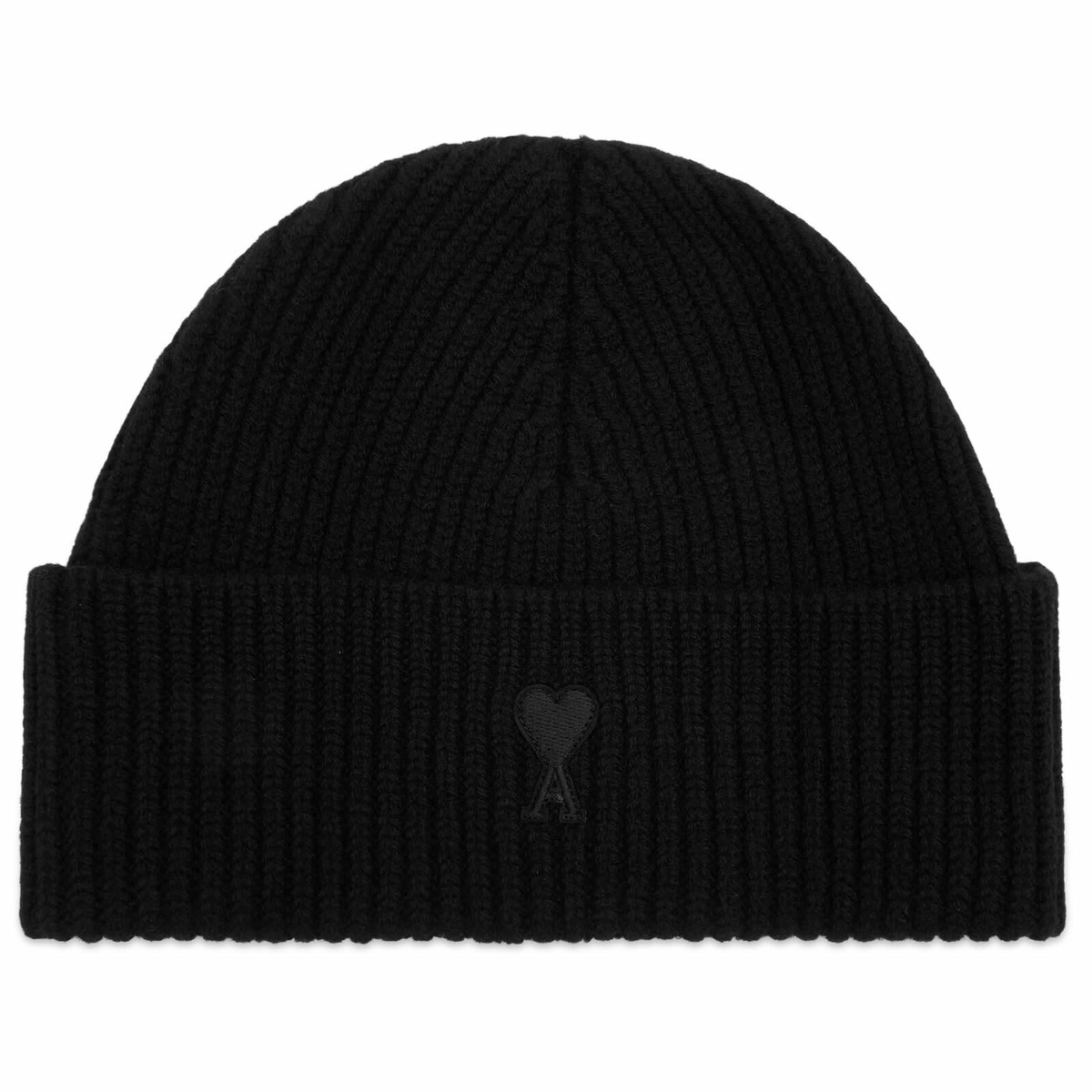 AMI PARIS - Logo-Intarsia Organic Cotton and Wool-Blend