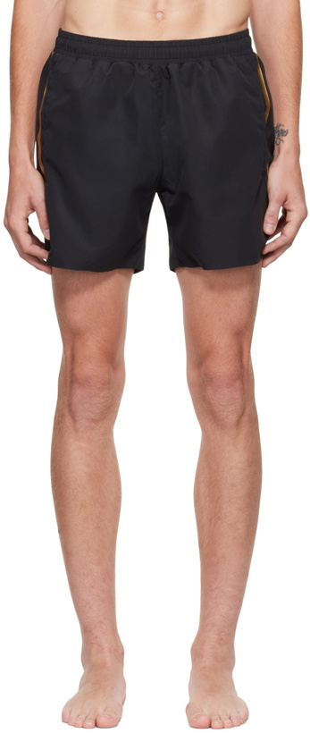 Photo: Boss Black Striped Swim Shorts