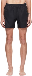 Boss Black Striped Swim Shorts