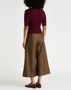 Manila Grace Womens Sweater Burgundy