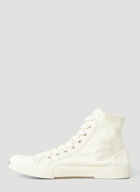 Paris High Top Sneakers in White