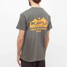 KAVU Men's True Outdoor T-Shirt in Gunmetal