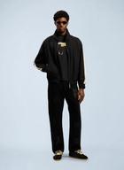 Palm Angels Logo Patch Straight Jeans