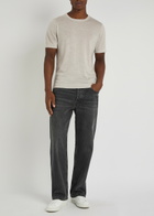 Rag & Bone Aulton Fine-knit T-shirt Ecru