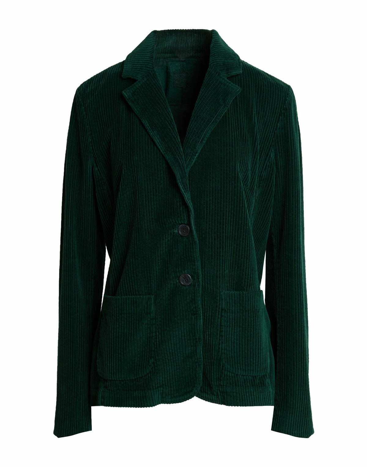 120% Lino Womens Blazer Dark in Green